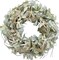 18” Lamb’s Ear & Starfish Wreath – Rustic Farmhouse Coastal Décor